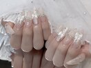 【Risa】レースネイル