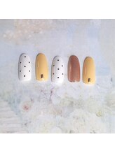 ネイルサロン&スクール ジーナ(GINA)/7月定額シンプルナチュラルカラ-