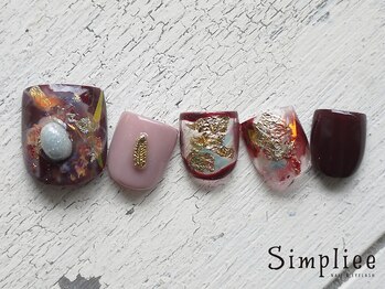 シンプリー ネイルアンドアイラッシュ 祖師谷大蔵店(Simpliee Nail&Eyelash)/定額ネイル