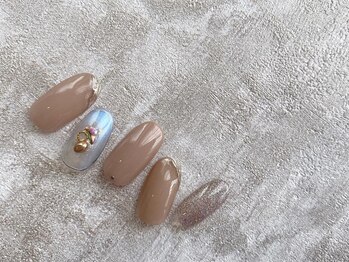 スリー(THREE)/Sep.2021/nail design