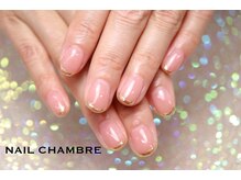 ネイル シャンブル(nail CHAMBRE)/ミラーフレンチ
