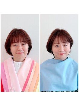 アンドチャーム(&charm)/パーソナルカラー診断＋メイク