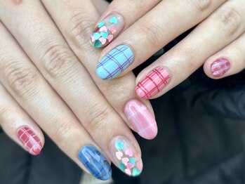 アトリエ フェム(atelier.fem)/check×POP