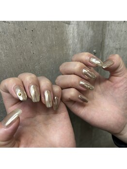 リリー 沖縄新都心(Lily)/ミラーネイルワンカラー