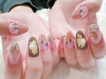 ラルネイル 大宮(Lull. nail)/＃バレンタイン＃チョコネイル