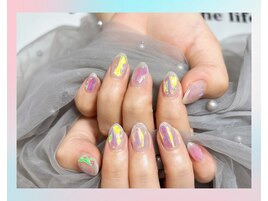氷ネイル(うるうるネイル)