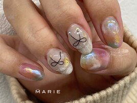 5)8000円 もやもやネイル 0306e