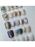 初回オフ込★最旬ニュアンスネイル定額foot*plan￥10450＊90min