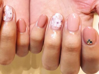 ネイルズ ララ(nails Lala)/フラワーネイル。