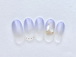 シンプルグラデ×シェル