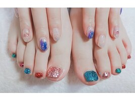 夏ネイル
