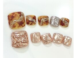 ニュアンスフットネイル☆