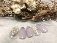 キキネイル たまプラーザ店(kikinail)/1.2月定額B シェルネイル