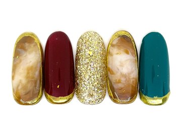 ネイルサロン ドレス(Nail Salon Dress)/4番 2023年冬デザインコンテスト