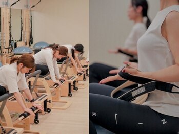 リピラティス 若葉台店(Repilates)の写真/【健康的に美ラインへ♪】気になる前腿の張り、ヒップアップ◎少人数制プライベートクラスで身体を変える☆