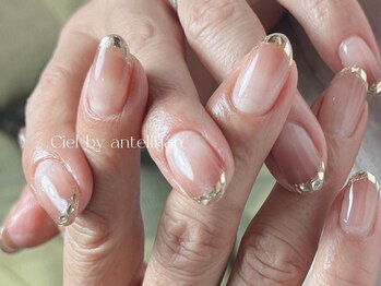 シエル バイ アンテリジャン(Ciel By Antellijan)/大人キラキラガラスフレンチ