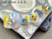 ネイルサロン ふるる 大須店/フットミディアム#823
