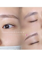 バグズ ヘアデザイン 桔梗が丘店(Baguz HAIR DESIGN)/ラッシュリフト×眉毛WAX*takami