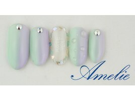 水滴/グラデーション/ワンカラー