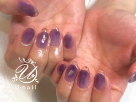 クリアフレンチネイル