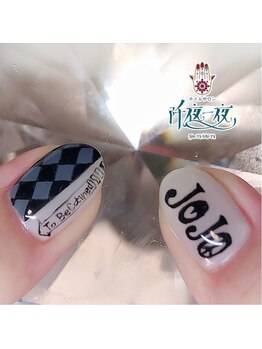 ジョジョネイル 痛ネイル