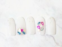 ネイルプラータ(Nail Plata)/大粒シェルネイル【7780】