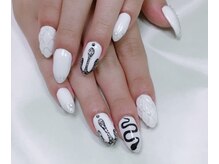 ネイルサロン ビューティーマジック 川口店/手書きアートネイル