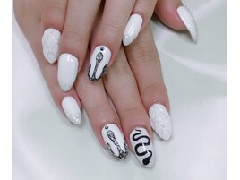 手書きアートネイル