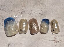 ネイルサロン トゥデイ 心斎橋店(Today)/Season art ¥10300→¥6800 &nbsp;