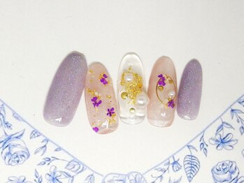 ネイルライフ(NailLife)/押し花ニュアンス