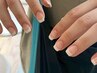 【初回オフ無料】　Hand フレンチ　(クリアベース) パラジェル変更+¥600