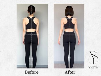 ワイズ ジム(Y's ZYM)/姿勢整う！骨盤の歪み・O脚改善