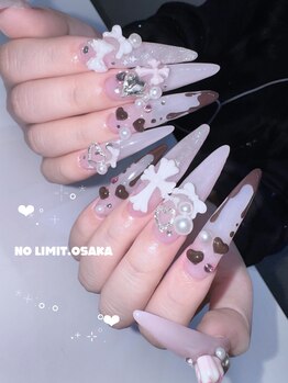 ノーリミットオオサカ 心斎橋(NOLIMIT.OSAKA)/持ち込み/長さだし/つけ放題