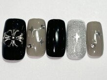 ネイルメゾン 渋谷店(NAIL MAISON)/Y2Kキラキラクロム￥7000
