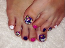 ニーナ(nina)/フットネイルも夏らしく