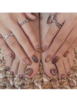 アウリ(AULI)/エスニックニュアンスネイル