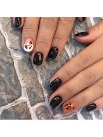 ハロウィンネイル