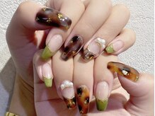 ネイルマジック 仙台一番町店(NAIL MAJIC)/べっ甲レオパードネイル☆