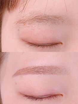 アネラ(ANELA)の写真/顔の印象を左右する眉はプロに！当店オリジナルスタイリングで自眉毛を生かしたナチュラル眉に☆韓国眉も◎