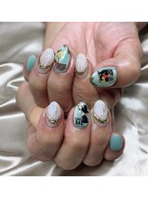 ヒトミネイルズ(Hitomi Nails)/ロートレックネイル
