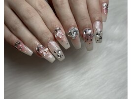 チーク×リボン