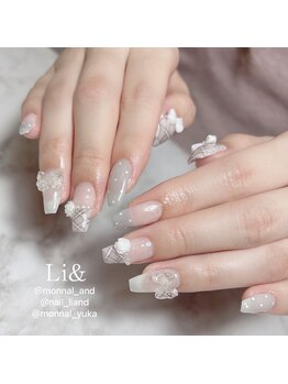 リアンド(Li&)/チェックネイル♪