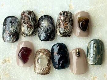 天然石、ニュアンスアート