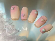 トゥデイ ネイル 新栄(Today Nail)/ハートチークネイル