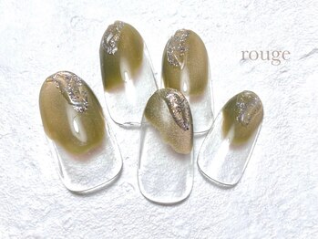 ルージュ(rouge)の写真/働く女性にやさしい21時までのサロン、１日の終わりに贅沢なご褒美を♪
