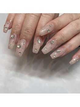 モアナ 光明池店(MOANA)/ワンホン/キラキラネイル