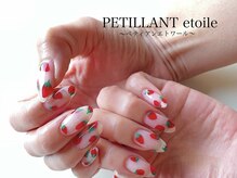 ペティアン エトワール アイラッシュアンドネイル(PETILLANT etoile)/￥9900　新作ネイルデザイン