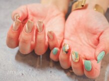 アミュレット(amulet)/マグネット×ターコイズ