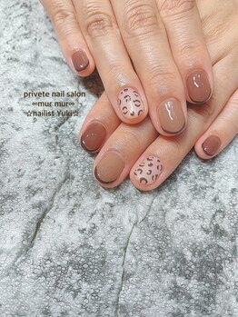 プライベート ネイルサロン マーマ(murmur)/レオパードネイル