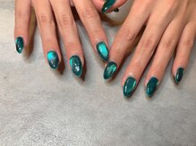 エンジェリック カラーズ(Angelic colors)/ブルーマグネットネイル☆